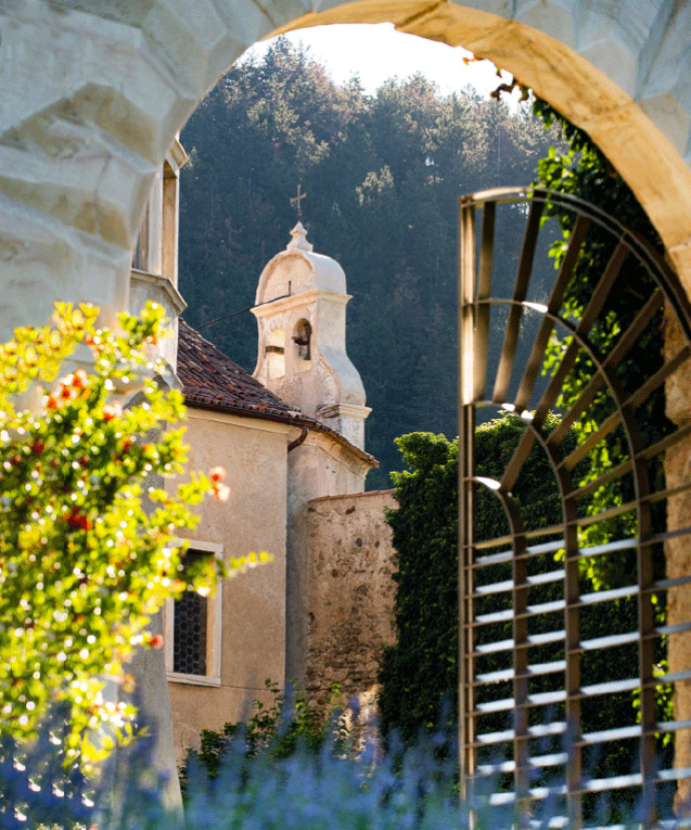 Die alten Mauern von Schloss Goldrain bieten eine perfekte Location für das Hemmungslos Retreat.