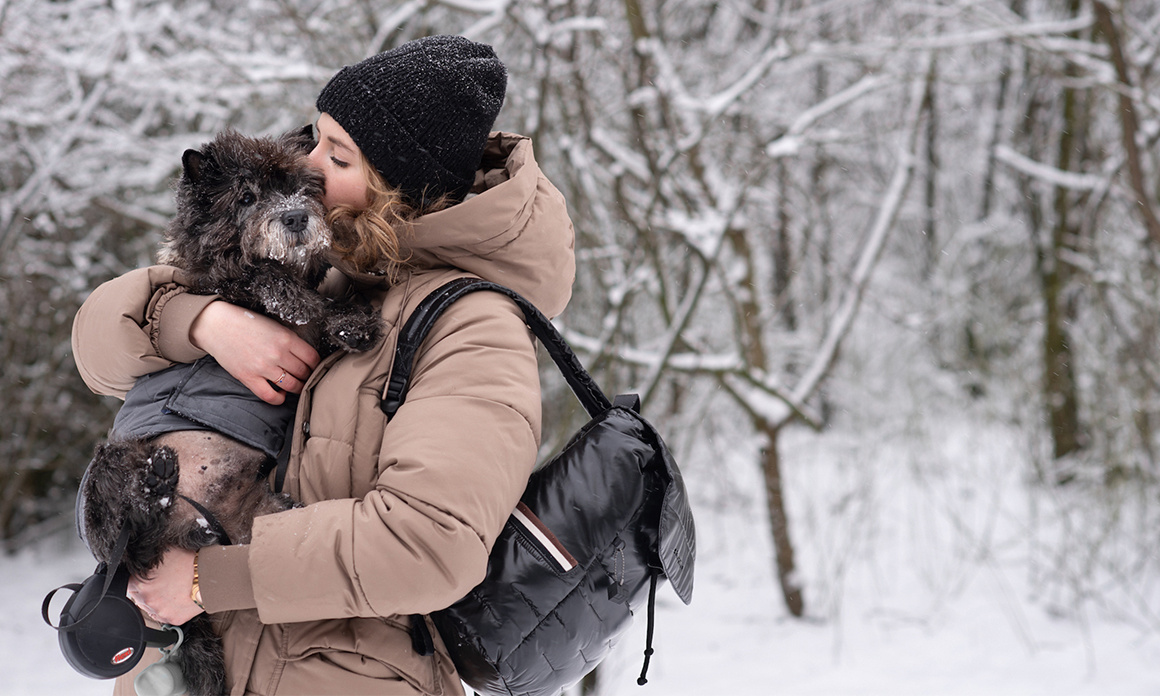 COCOON ist ein richtiger Blickfang beim Winterspaziergang