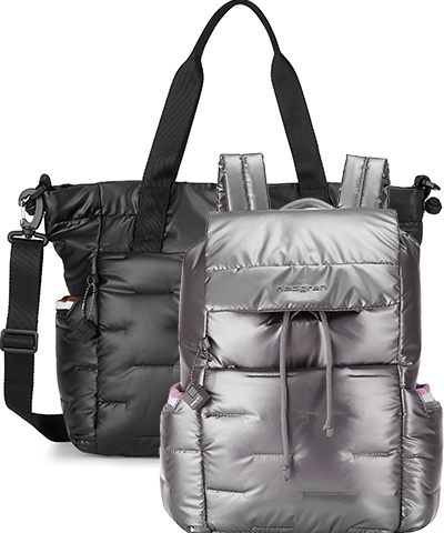 Shopper und Rucksack aus der Kollektion COCOON