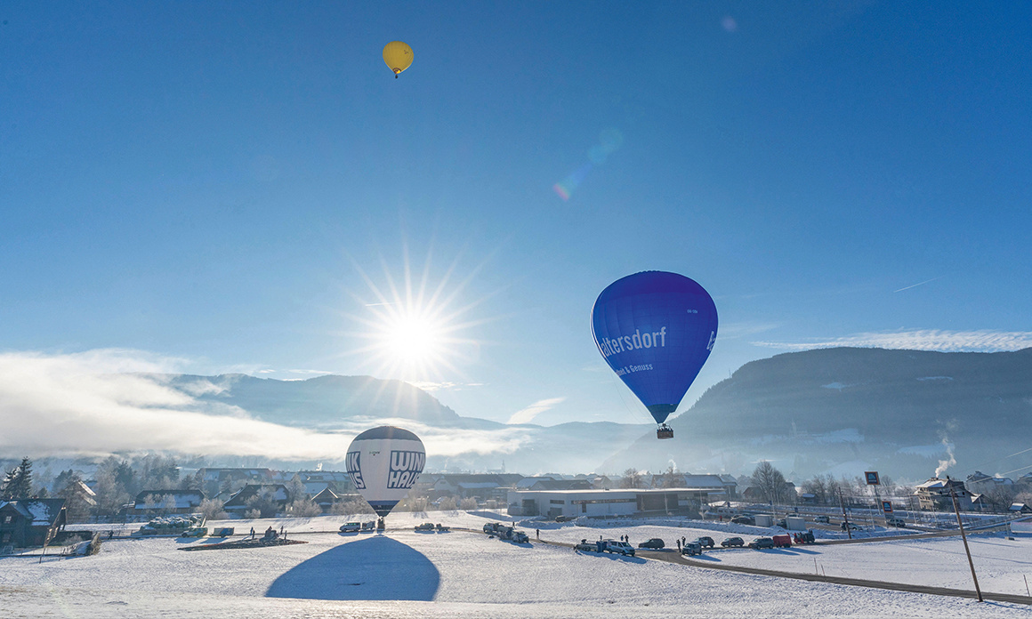 Die Ballonwoche im Januar verspricht Höhenflüge und viel Abstand vom Alltag.