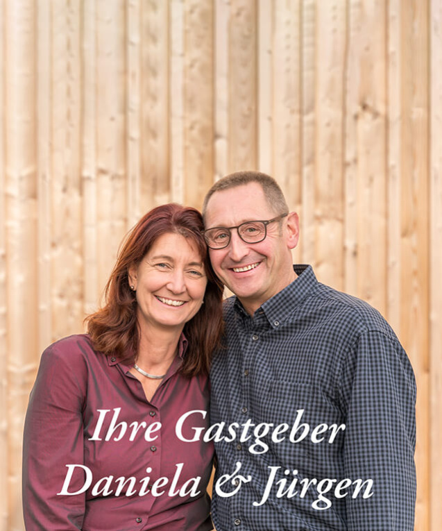 Daniela & Jürgen freuen sich auf deinen Besuch.