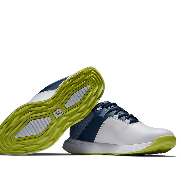 Herren Modell 56920 Weiß/Navy/Limette