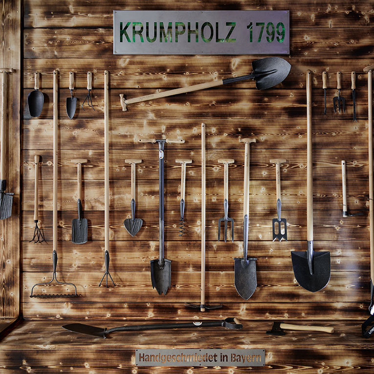 Das volle Programm an Gartenwerkzeug. In Kulmbach zum Beispiel im Winkler's Bauklotz/Haberstumpf zu finden