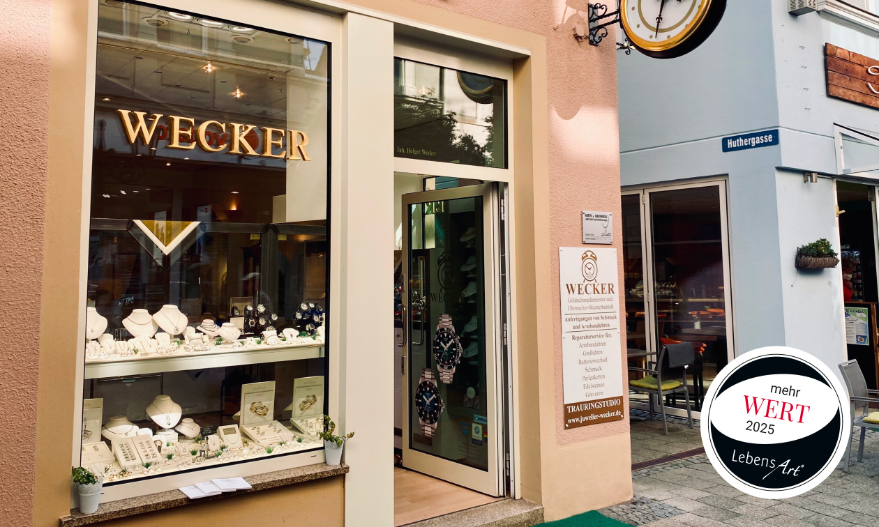 Das Ladengeschäft in der Langgasse in Kulmbach