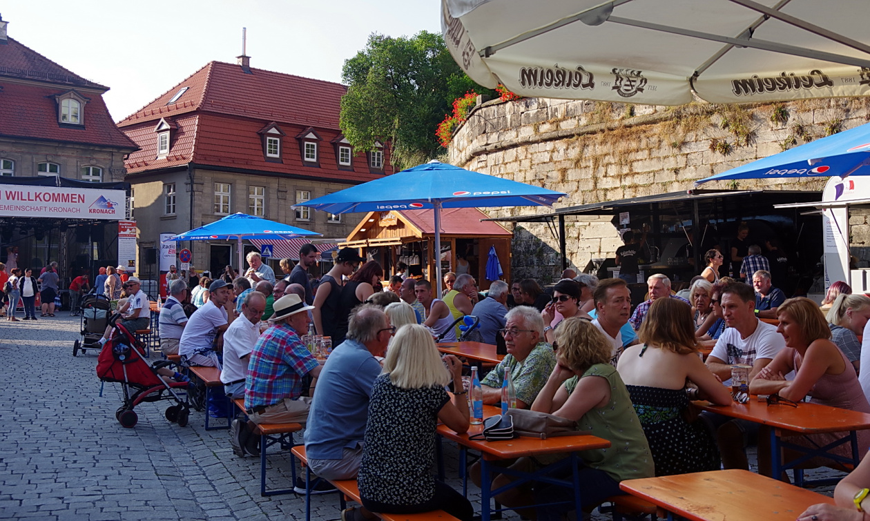 Kronacher Stadtfest - ein Spaß für Groß und Klein, mitten in der historischen Stadt!