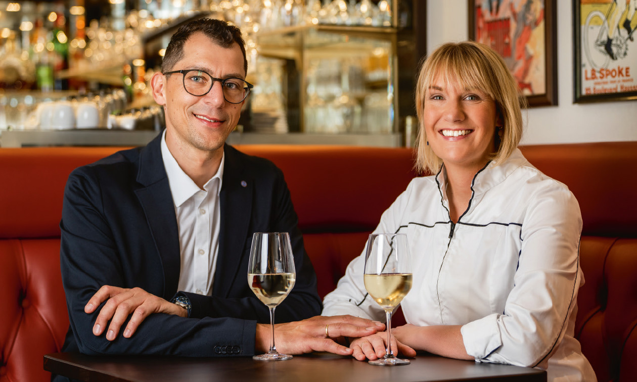 Ihre Gastgeber: Franziska und Martin Geyer