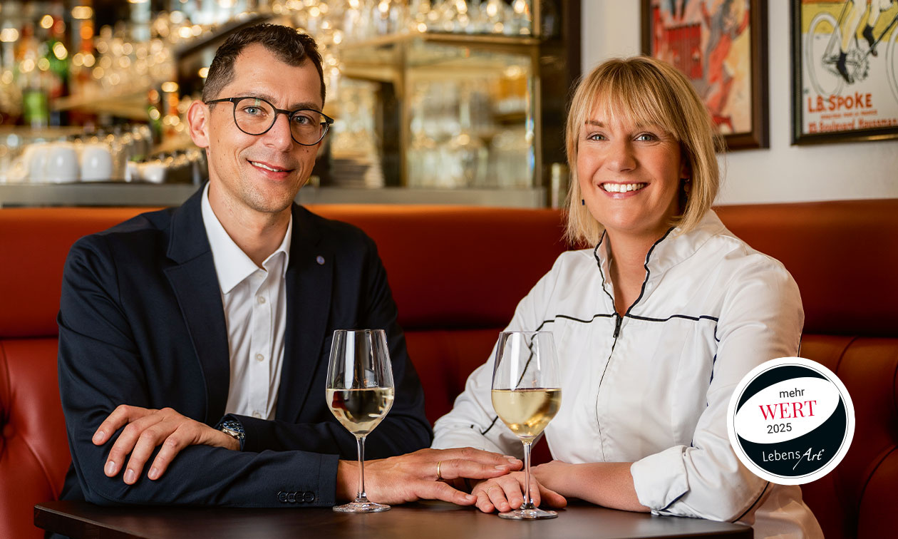 Ihre Gastgeber: Franziska und Martin Geyer