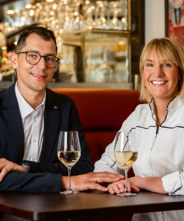Ihre Gastgeber: Franziska und Martin Geyer