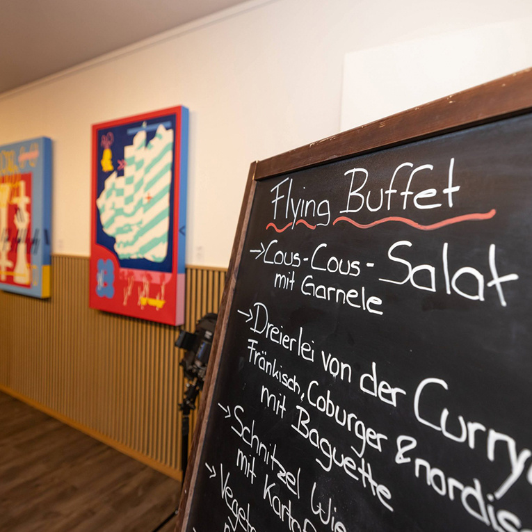 Immer ein besonderes Highlight - Das Flying Buffet