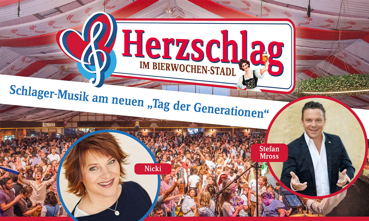 Herzschlag im Bierwochen-Stadl: Tag der Generationen mit Nicki und Stefan Mross