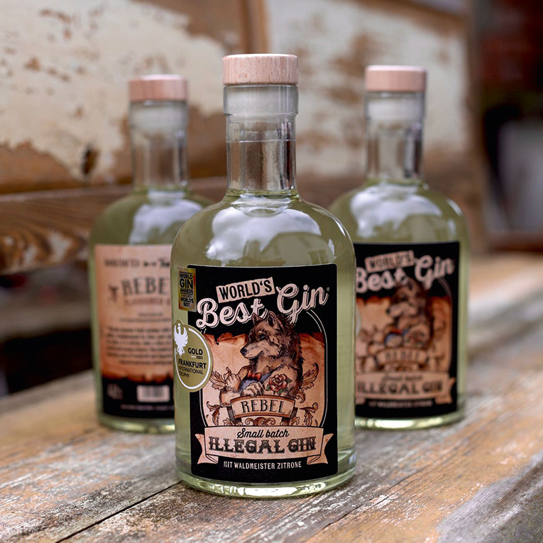 Rebel, Bandit oder Outlaw? Die coole Illegal Gin Kollektion der Sack's Destille