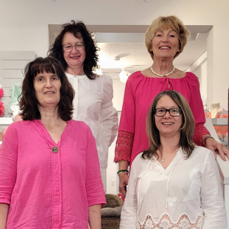 Die Lingerie-Expertinnen Gudrun Stübinger und ihr Team
