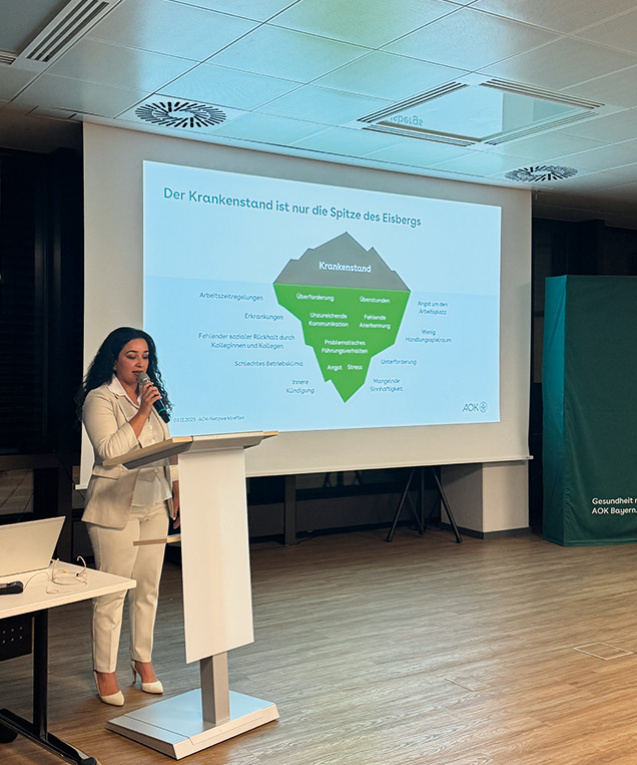 Nazmiye Önal – Teamleiterin für Veranstaltungsmanagement der AOK Bayreuth-Kulmbach