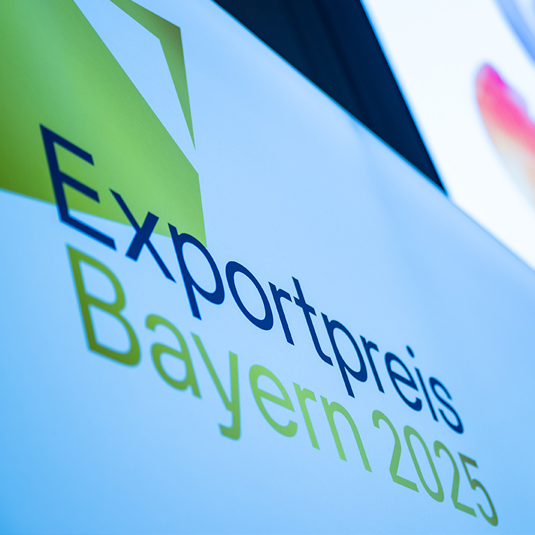 Der Exportpreis Bayern 2025 – eine gemeinsame Auszeichnung von Staatsministerium, BIHK, Handwerkskammern und Bayern International.