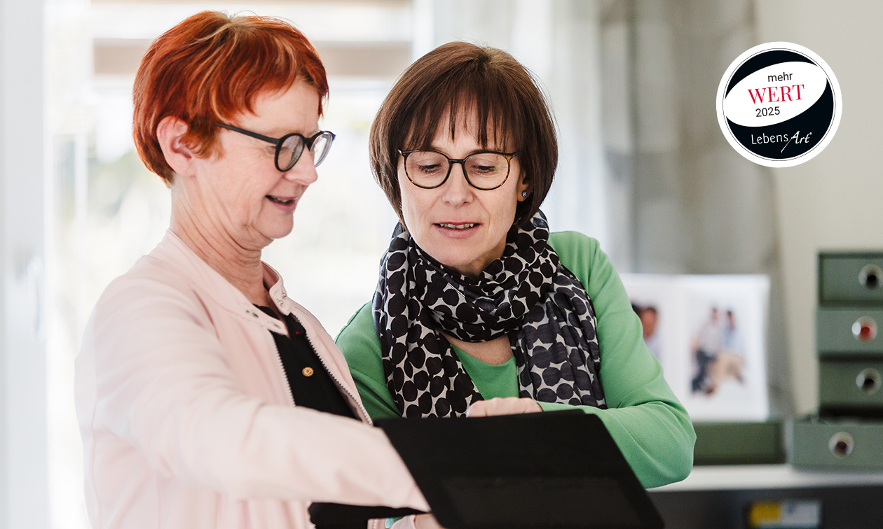 Persönliche Beratung auf Augenhöhe: Heike Jurke nimmt sich Zeit, hört zu und bringt Struktur in komplexe Themen.