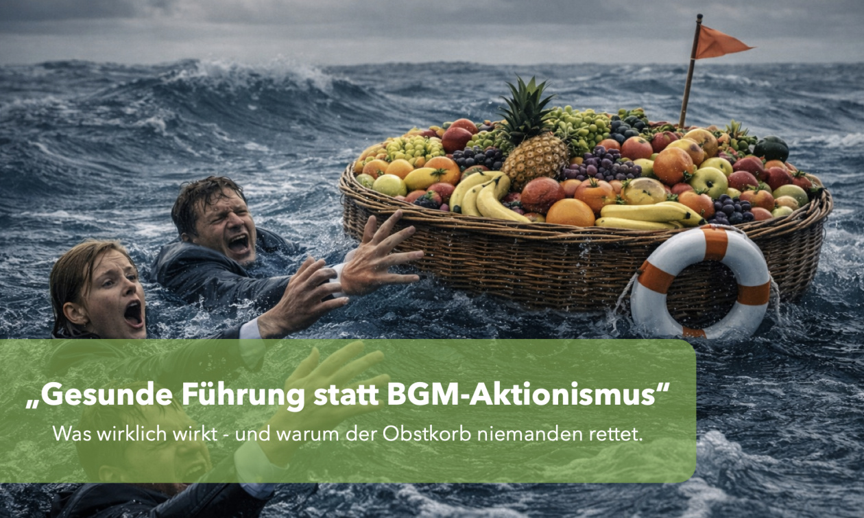 "Gesunde Führung statt BGM-Aktionismus"