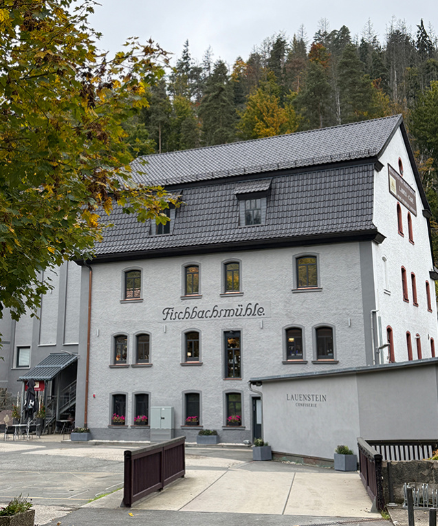 Die Fischbachsmühle: Ursprung und Herzstück der Lauenstein Confiserie im Frankenwald.