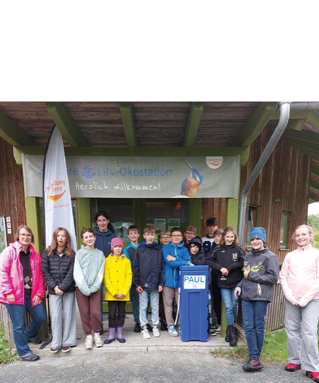 Projekt "TrinkBar" mit der Umwelt-AG des Hochfranken-Gymnasiums Naila