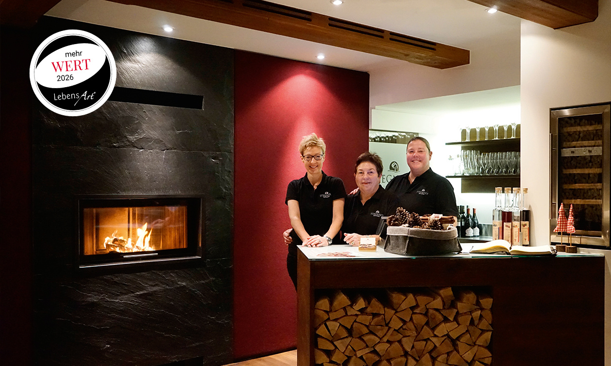 Familiäre Gastfreundschaft: Sandra, Hannelore und Ina Stegner führen das Haus mit echter Leidenschaft.