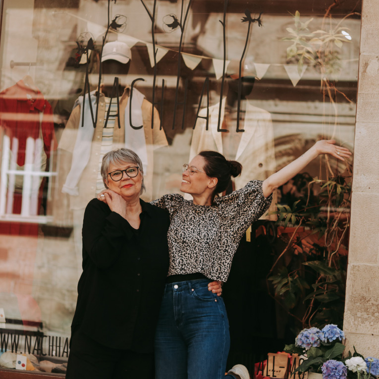 Marie und ihre Mutter Marlen.