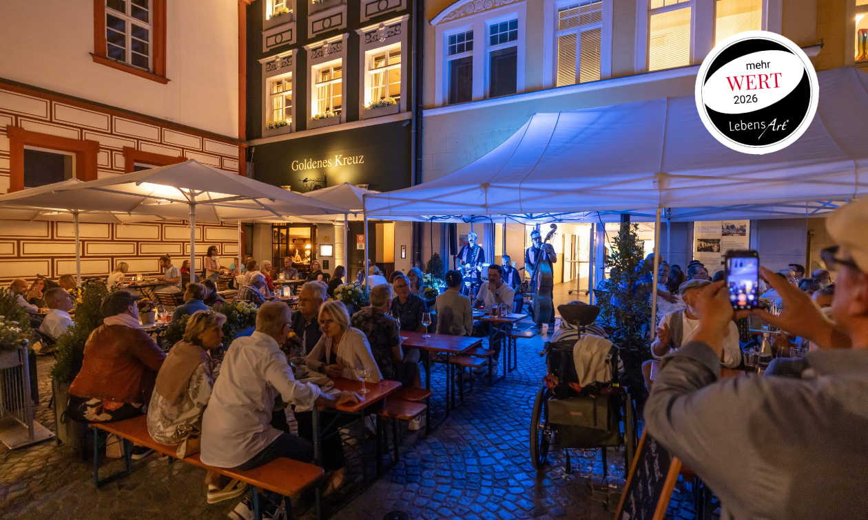 Livemusik, Genuss und gute Stimmung: Im Goldenen Kreuz wird ein Abend schnell zum Erlebnis.