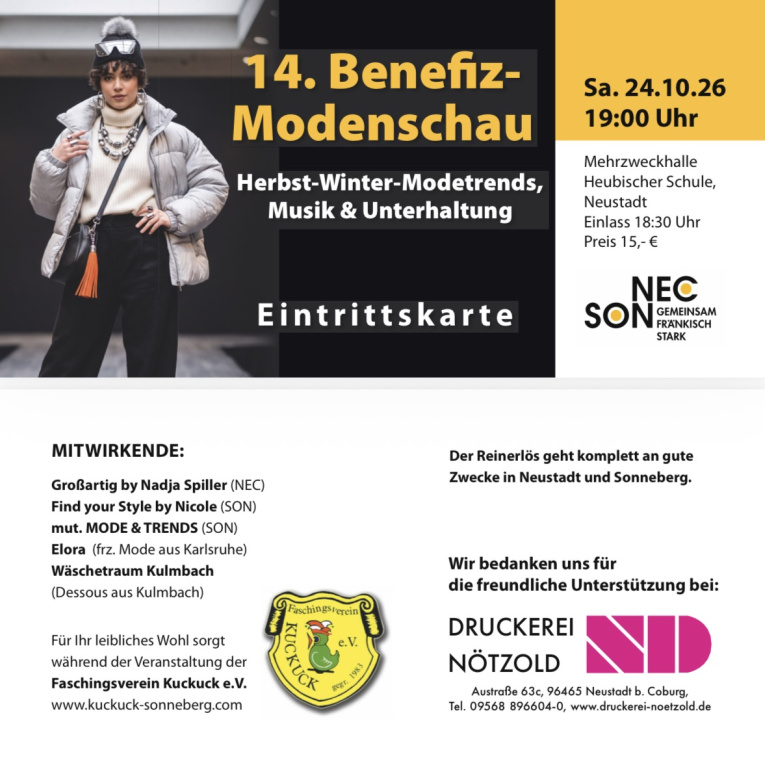 Benefiz-Modenschau 2026
