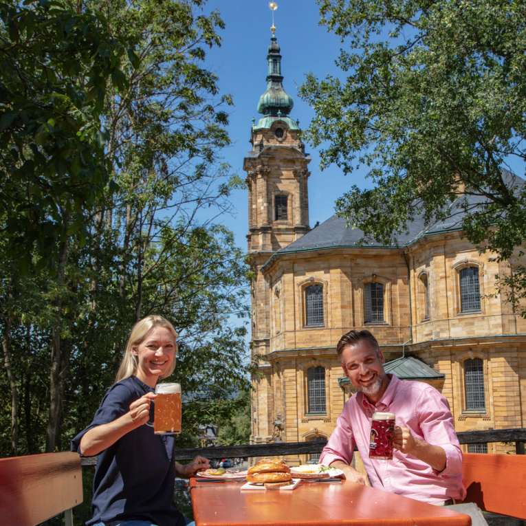 Basilika Vierzehnheiligen – Brotzeit.