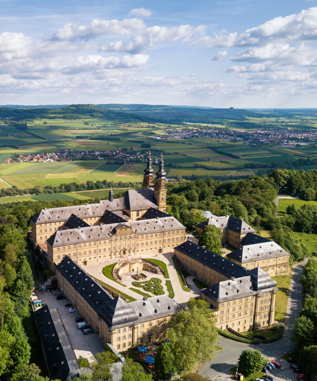 Das barocke Kloster Banz.