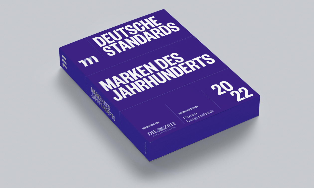 Deutsche Standarrds – Marken des Jahrhunderts 2022, ca. 500 Seiten.