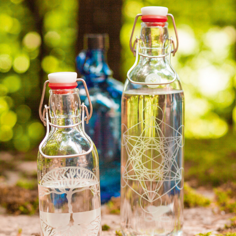 Eine individuelle Gestaltung der Flasche ist möglich