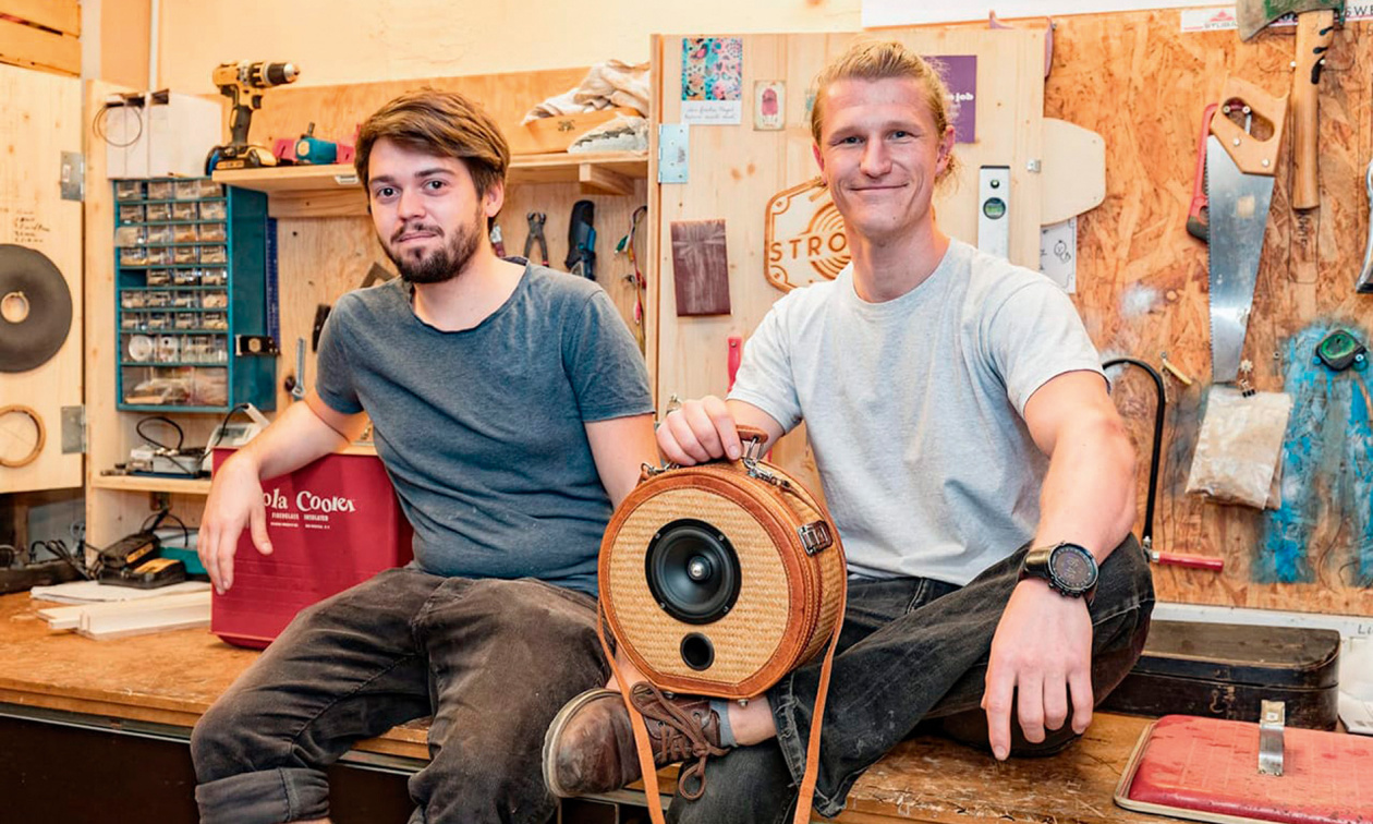 Dominik Strobl und Jonathan Dornfeld haben ihr Hobby zum Beruf gemacht