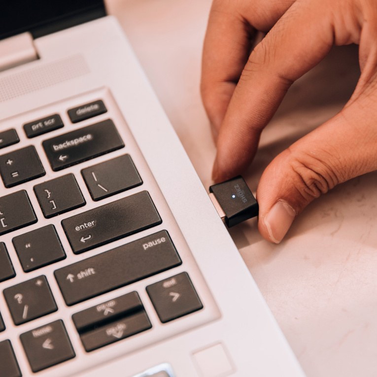 Mit USB-Dongle müssen Sie sich keine Sorgen mehr machen, ob Ihr PC ein stabile Bluetooth®-Verbindung aufweist