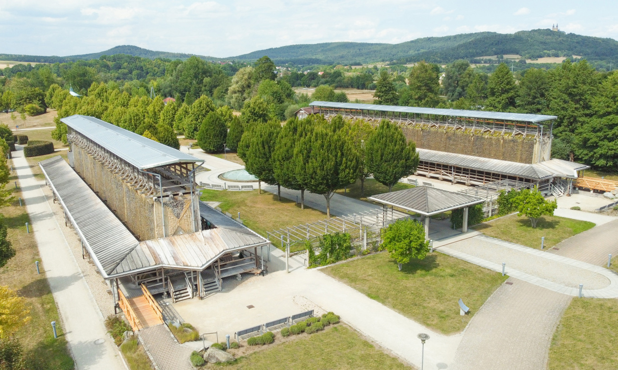 Gradierwerke im Kurpark Bad Staffelstein