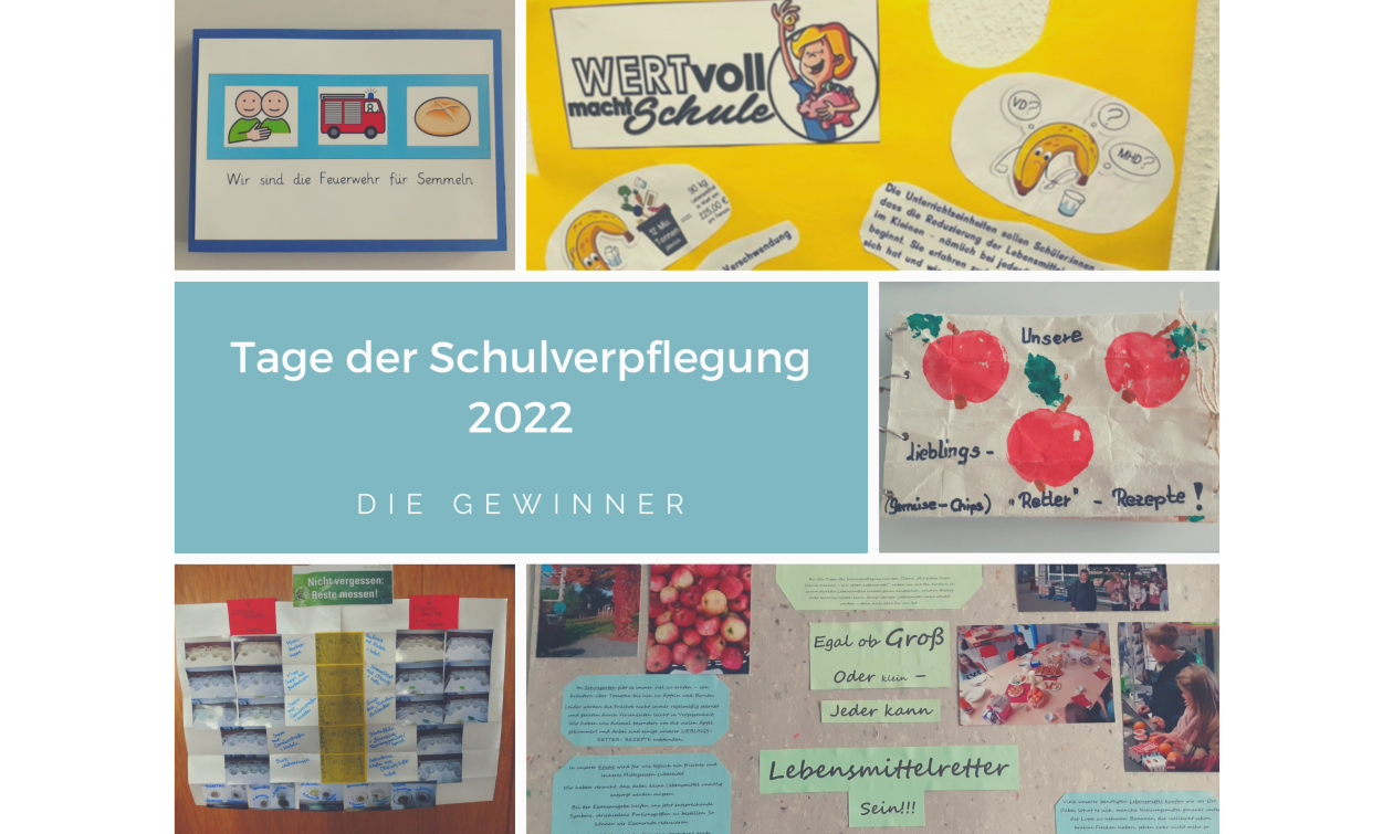 Gewinnercollage "Tage der Schulverpflegung 2022"