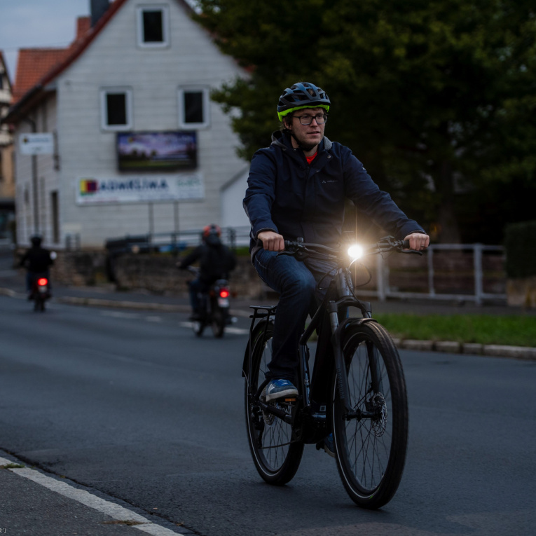 Fern- und Bremslicht sind mittlerweile an vielen E‑Bikes Standard