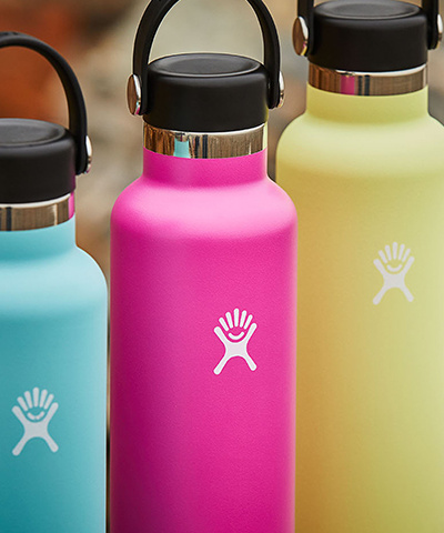 Die vakuumisolierte Edelstahlflasche von Hydroflask