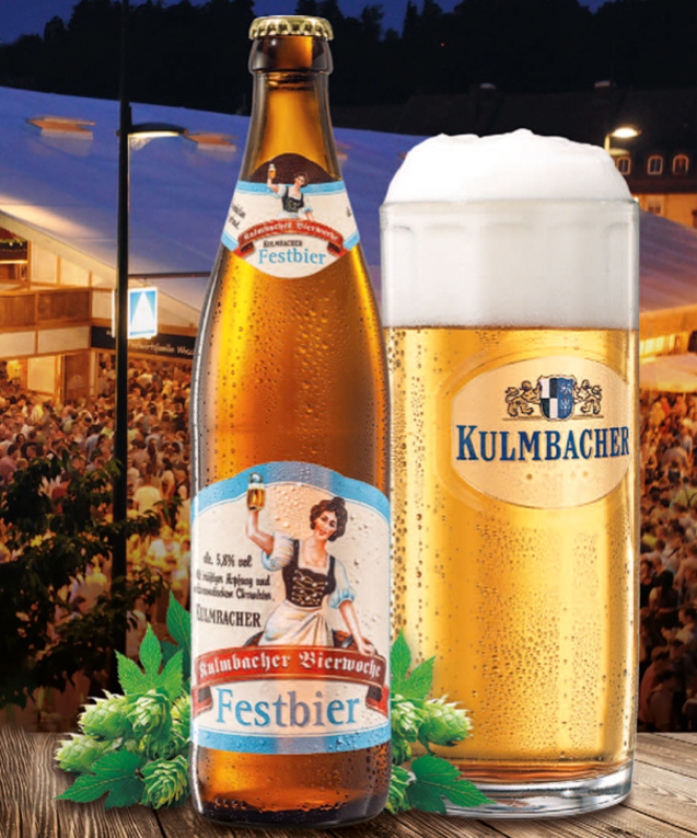 Zum Einstimmem auf die Kulmbacher Bierwoche ist das Festbier in einer limitierten Auflage auch im Handel erhältlich.