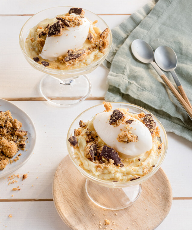 Hafer-Zitronen-Dessert von Naturgut