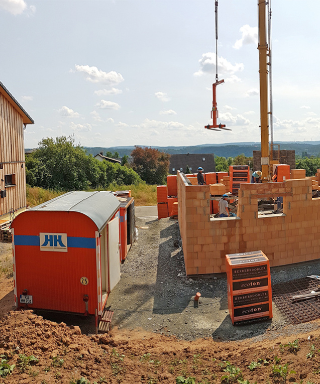 Fundament, Keller, Rohbau, Teilgewerke, An-/Umbauten – Erfahrung und Zuverlässigkeit ist da A und O.