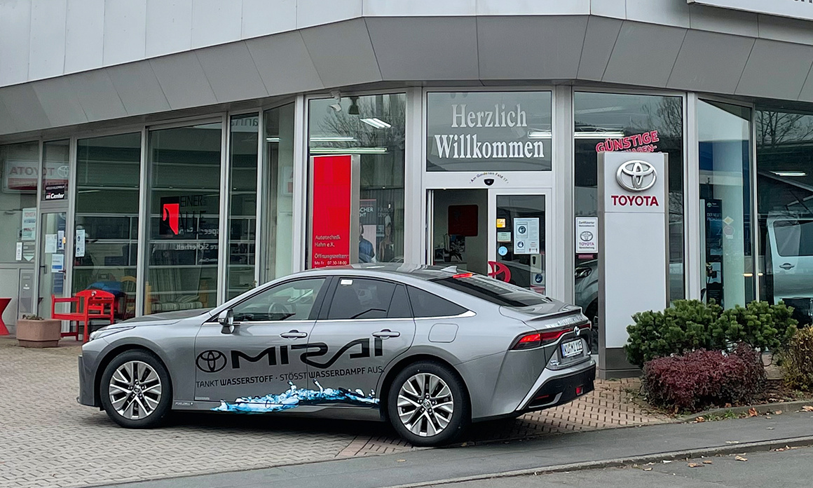 Der Toyota Mirai von Autotechnik Hahn