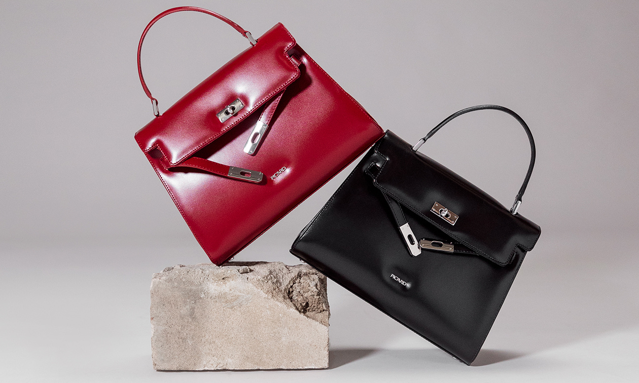 Eleganz und Retro-Look vereinen sich in den neuen Ledertaschen von PICARD.