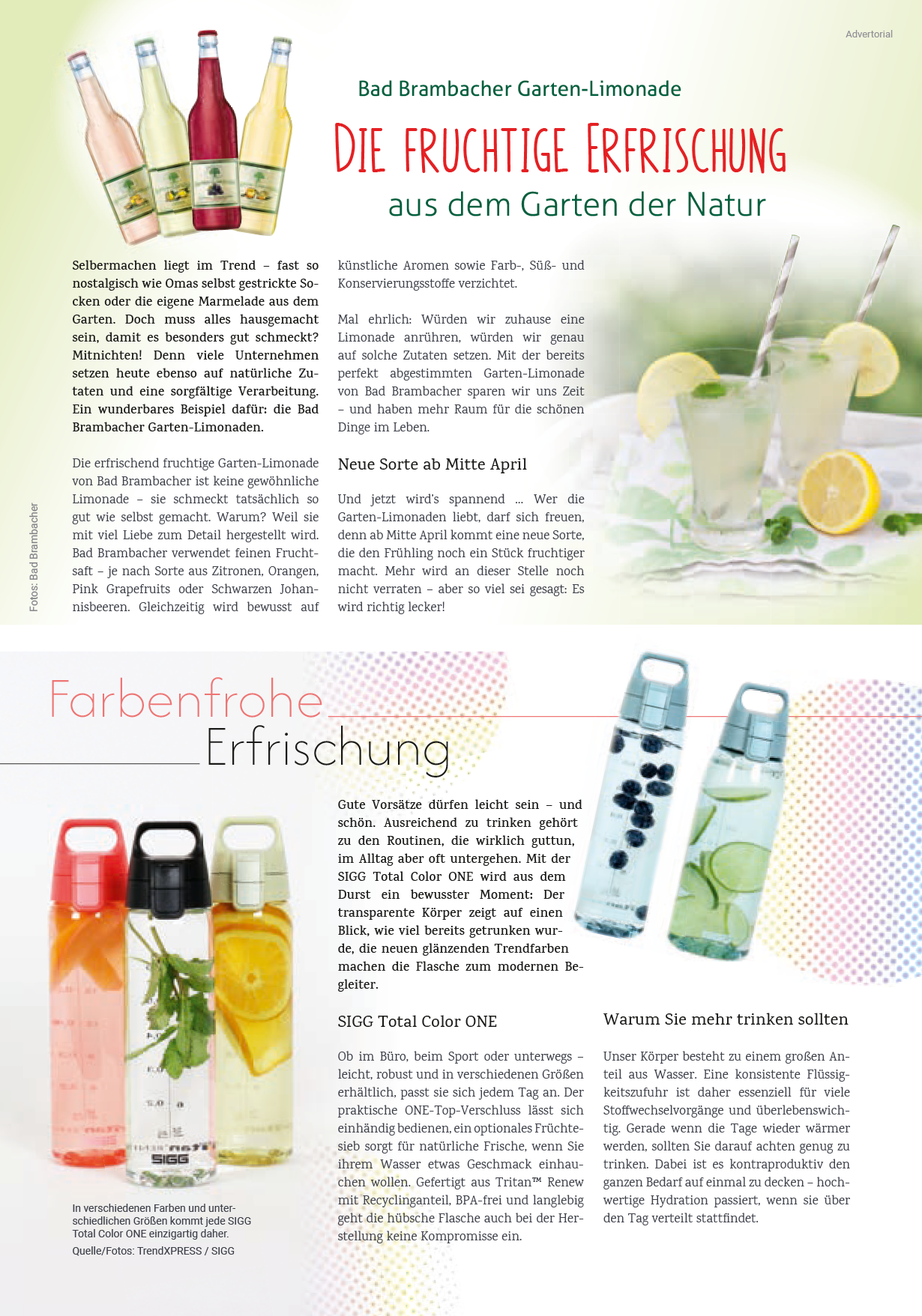 Wohnen | Wellfit | Freizeit | Regional | Styles | Technik | Werte www.lebensartmagazin.de