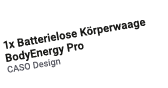 1x Batterielose K rperwaage BodyEnergy Pro CASO Design