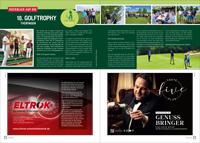 Doppelseite Print-Magazin