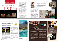 Doppelseite Print-Magazin
